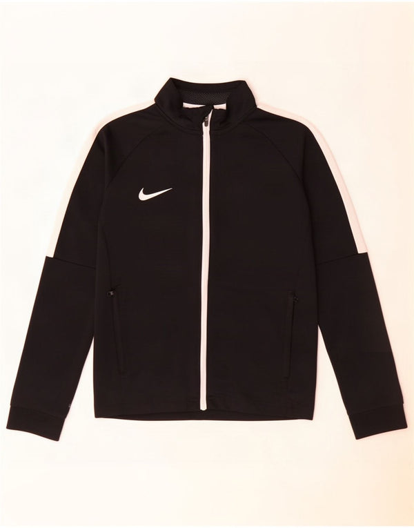 Jaqueta Nike Boys Dri Fit Tracksuit Top 10-11 Anos Médio Preto Colourblock