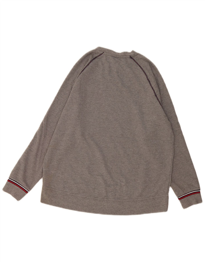 Moletom masculino Fila Jumper XL cinza algodão