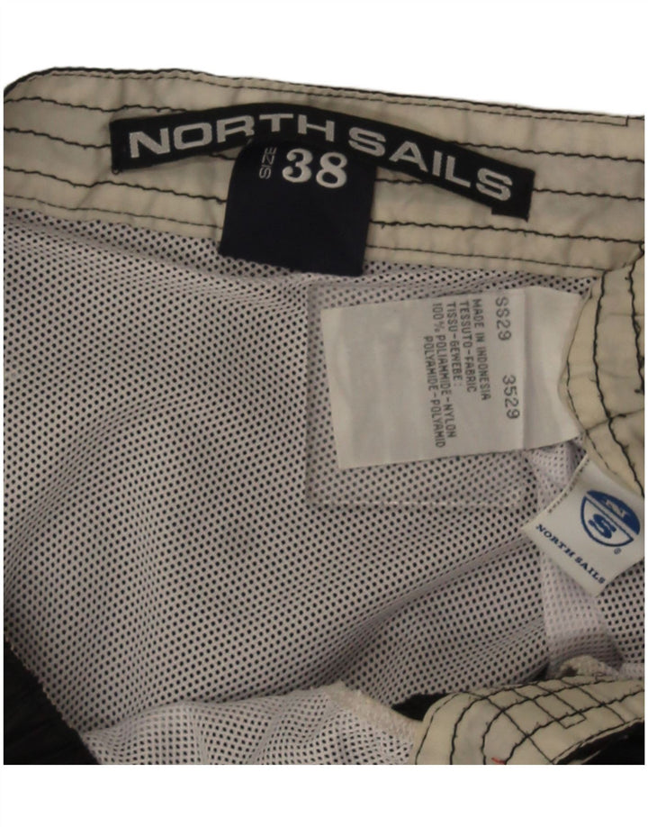 Shorts de natação masculino North Sails Graphic XL preto poliamida