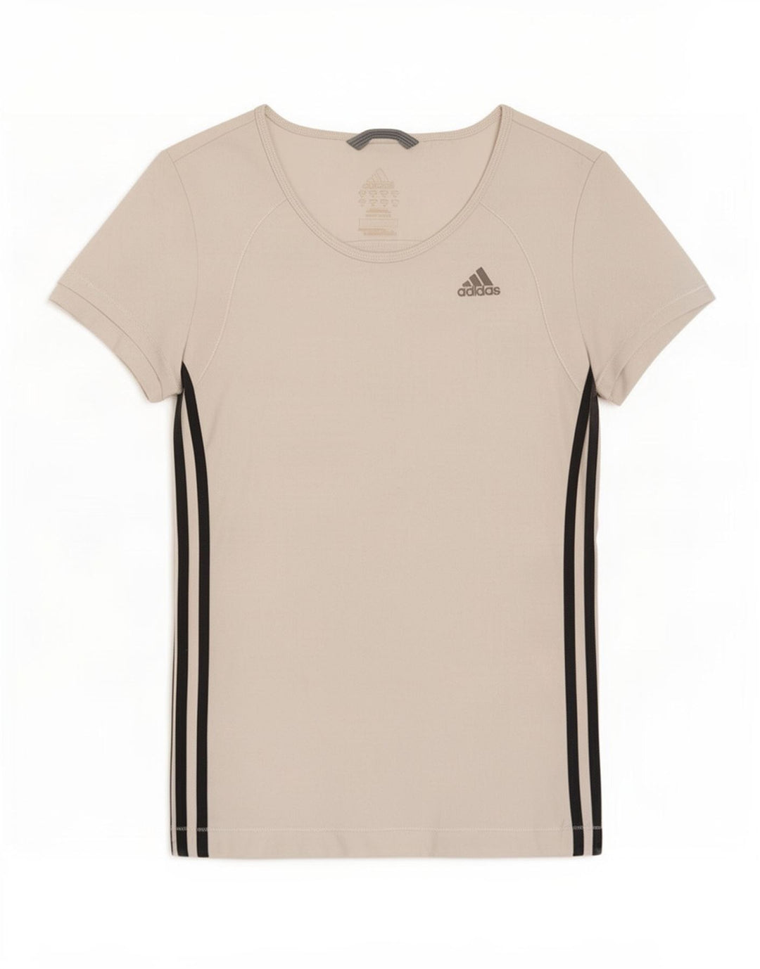 Camiseta Adidas Climalite Feminina Top UK 12 Médio Branco Poliéster
