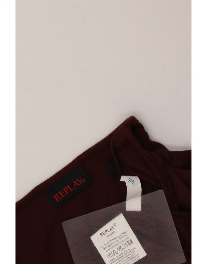 Camiseta feminina estampada UK 14 grande
