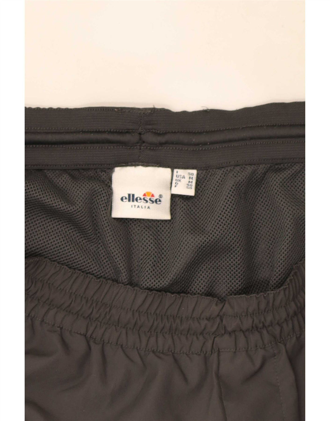 Calça de treino masculina Ellesse listrada cinza médio