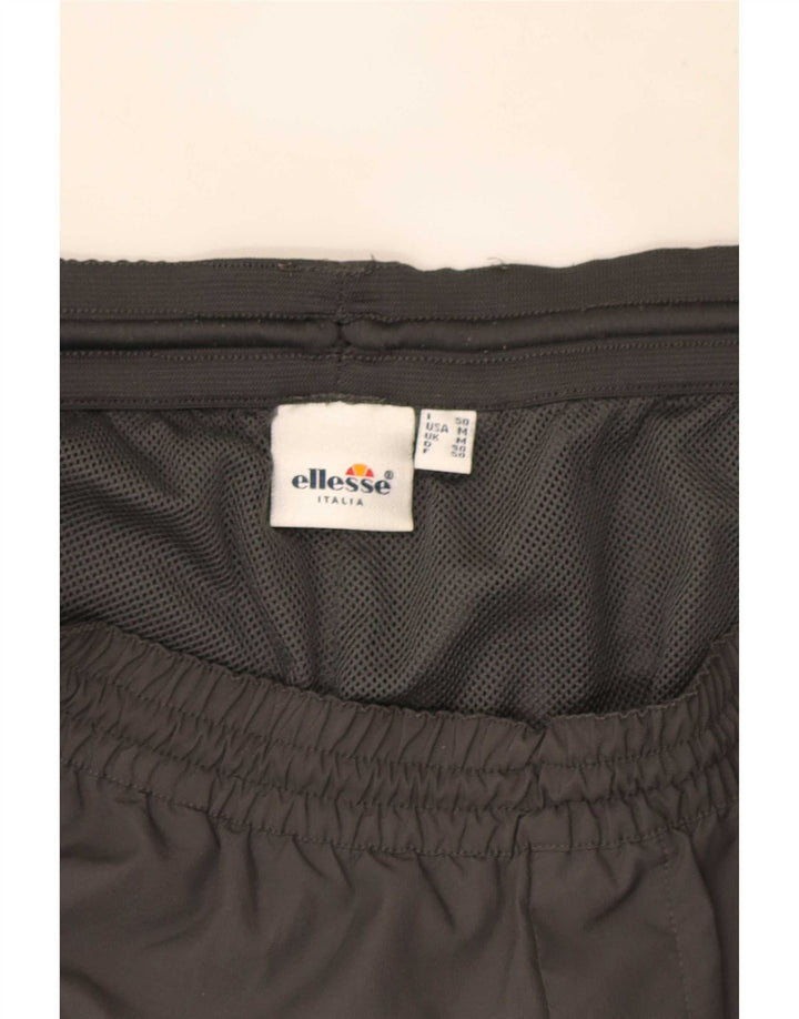 Calça de treino masculina Ellesse listrada cinza médio