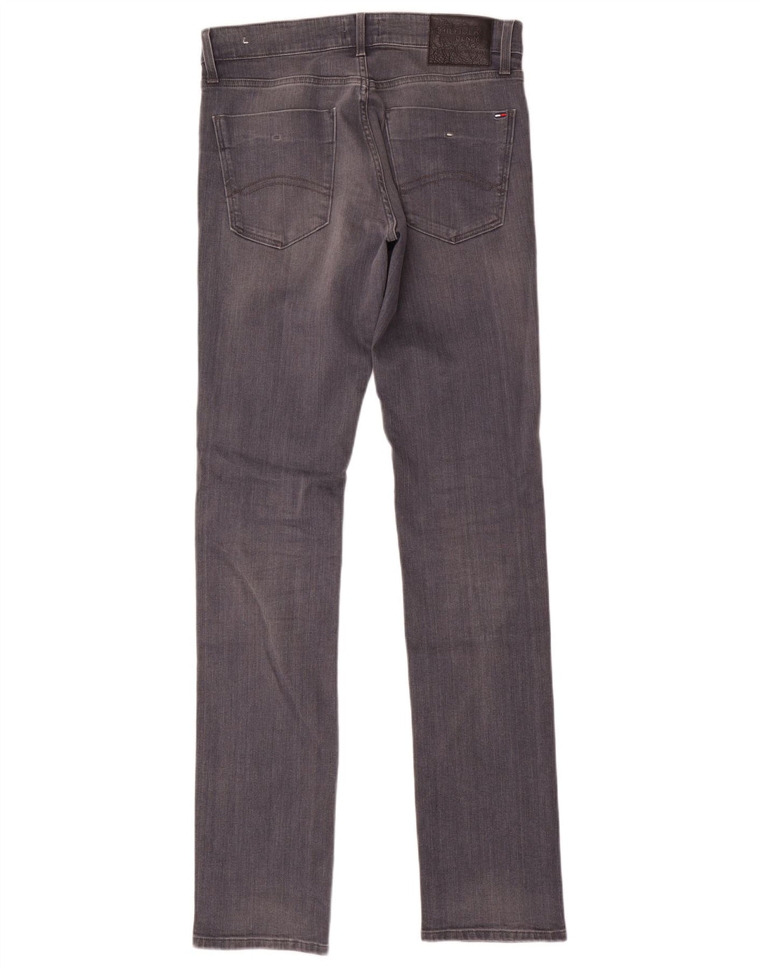 Jeans feminino Tommy Hilfiger Scanton Slim W32 L36 algodão cinza
