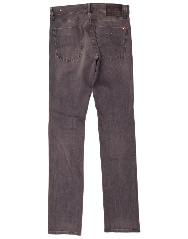 Jeans feminino Tommy Hilfiger Scanton Slim W32 L36 algodão cinza