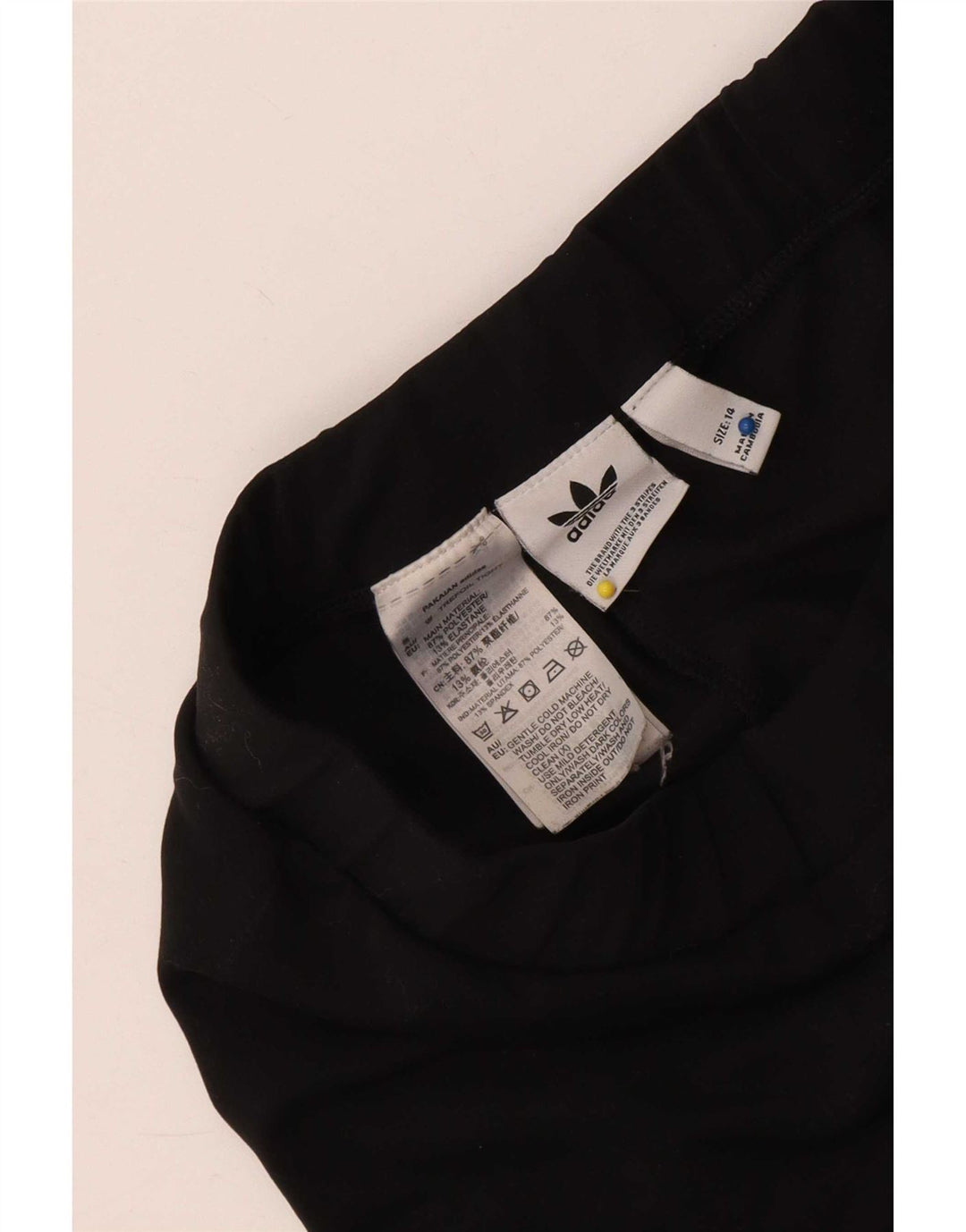 Leggings Adidas Menina 13-14 Anos Preto Poliéster