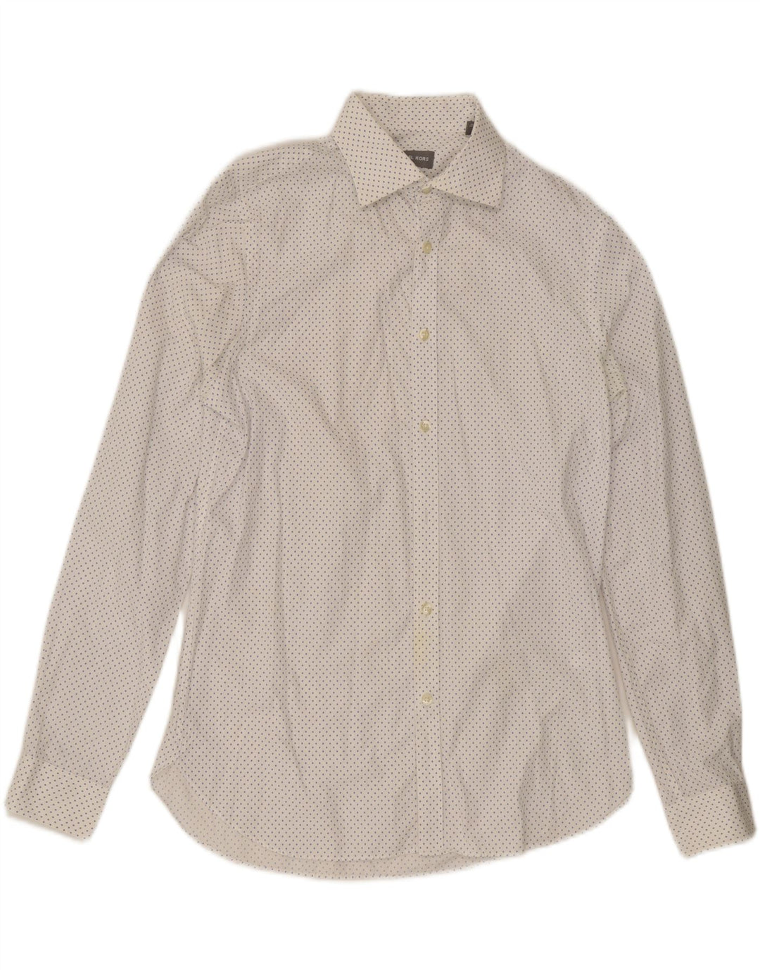 Camisa masculina MICHAEL KORS média branca manchada