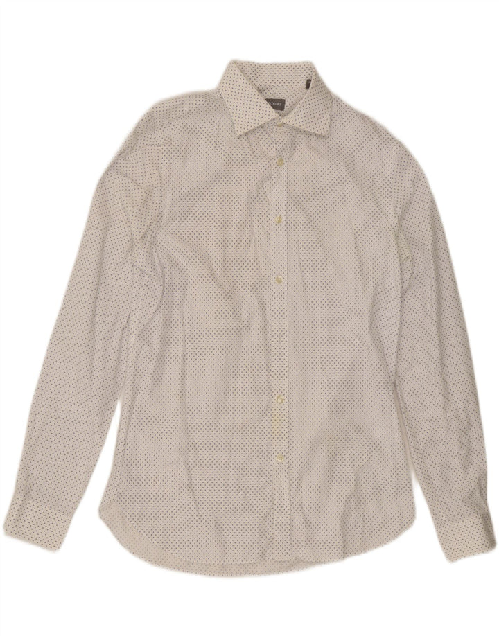 Camisa masculina MICHAEL KORS média branca manchada