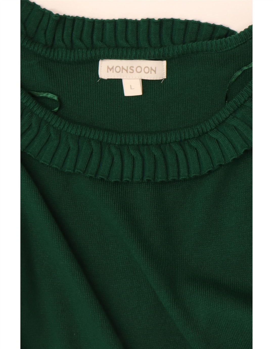 Vestido Jumper Feminino Monsoon Reino Unido 14 Grande Verde