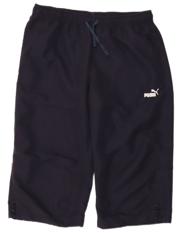 Puma Mens Bermuda Sport Shorts Grande Azul Marinho