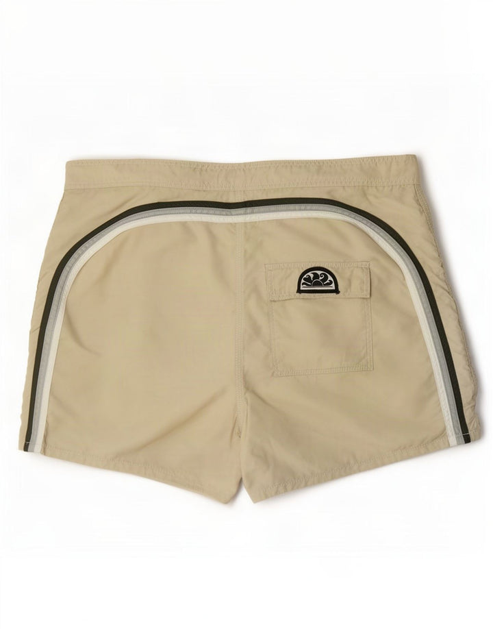 Shorts de natação feminino Sundek grande bege nylon
