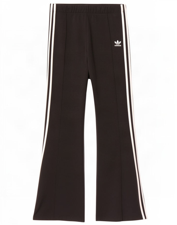 Calça Adidas Feminina Flare UK 12 Médio Preto Poliéster