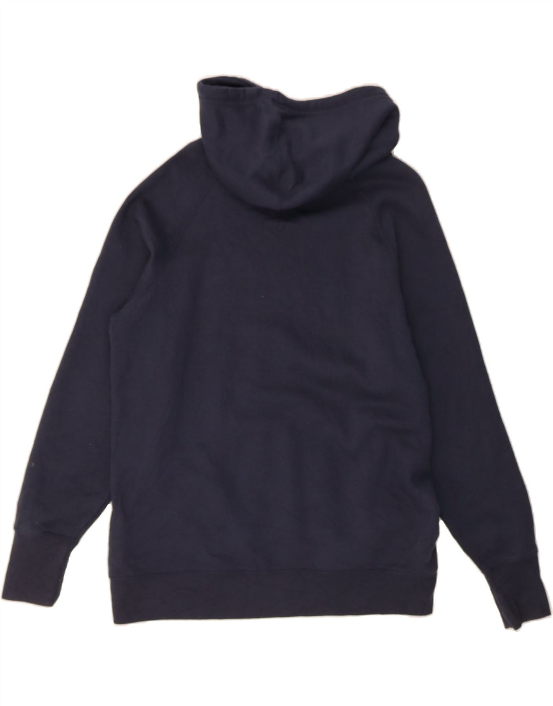CHAMPION Mens Graphic Hoodie Jumper Large Navy Blue Cotton Vintage Champion and Second-Hand Champion from Messina Hembry 