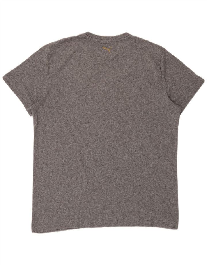 Camiseta Puma Masculina Graphic Top XL Cinza