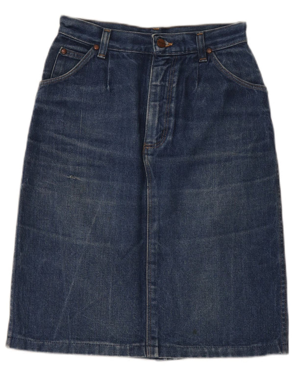 Saia jeans feminina Wrangler 11-12 anos W27 algodão azul