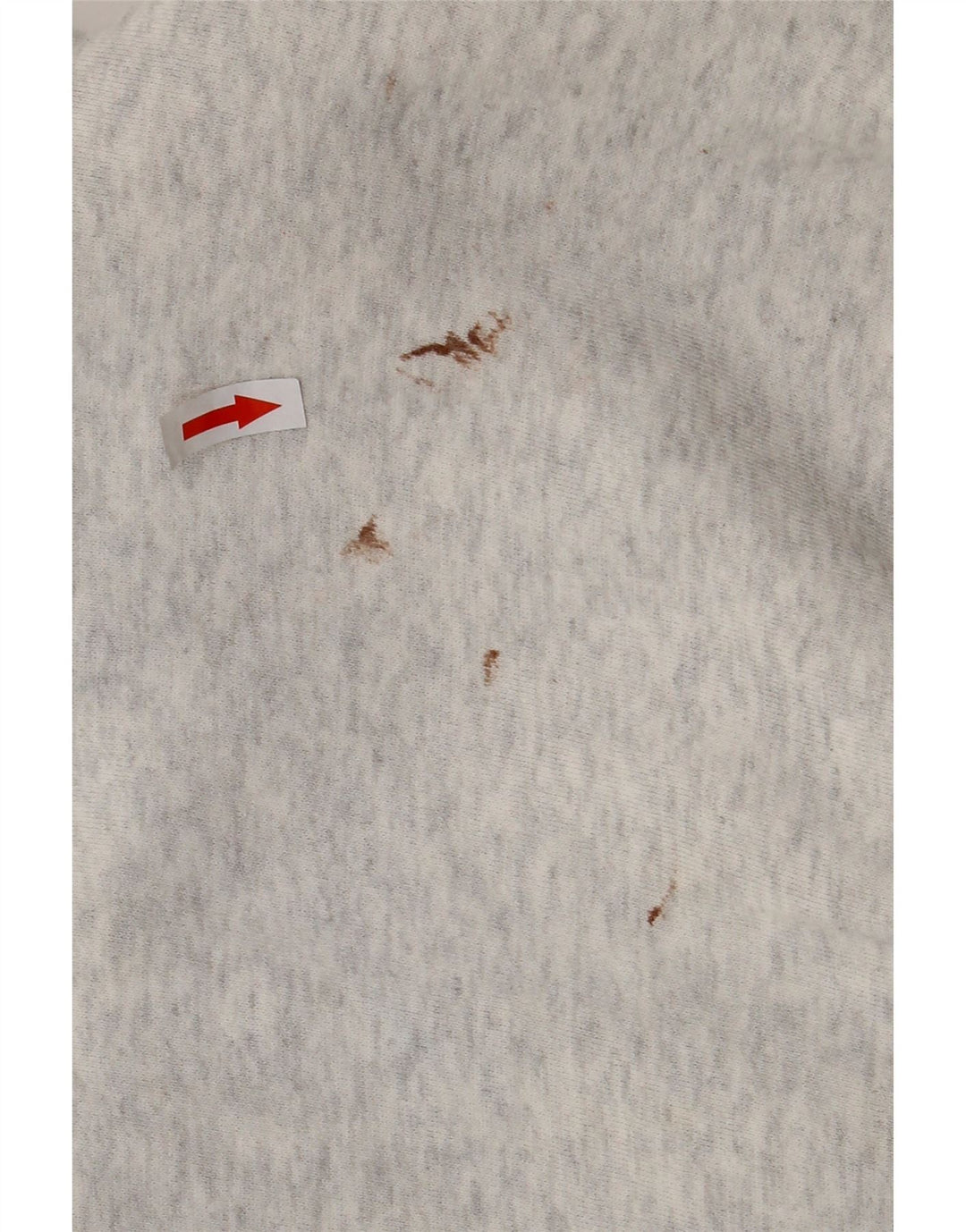 Crew Clothing moletom feminino oversized jumper UK 18 XL cinza manchado