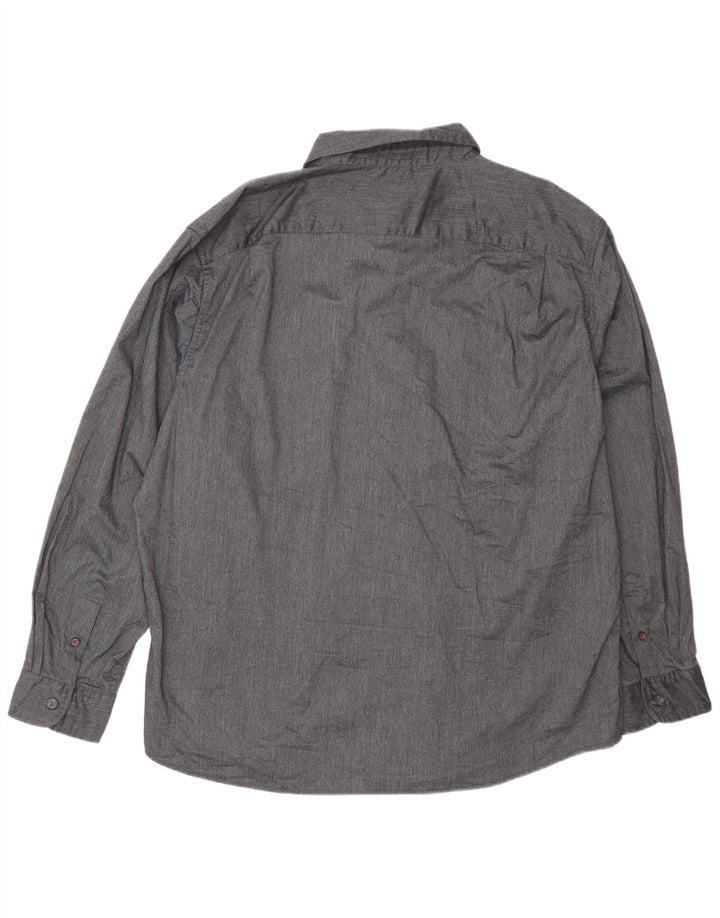 Camisa masculina Wrangler 2XL algodão cinza