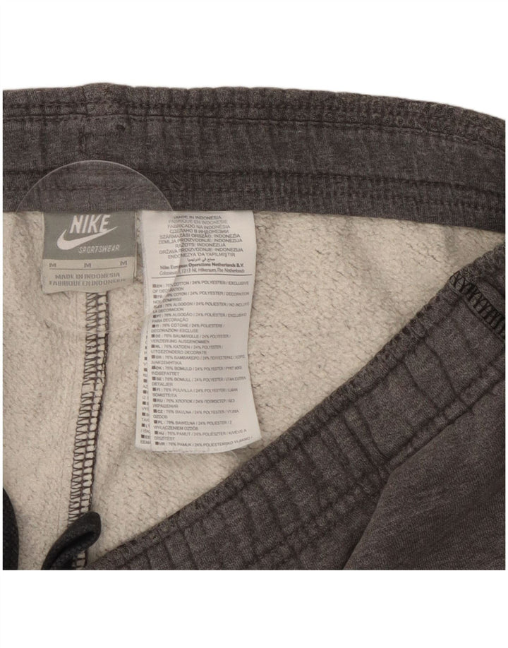 Calça de treino masculina Nike joggers cinza médio algodão