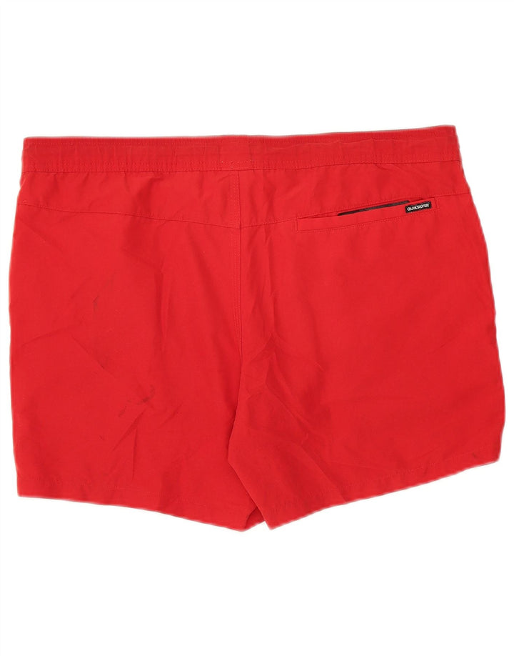 Shorts de natação masculino Quiksilver XL vermelho