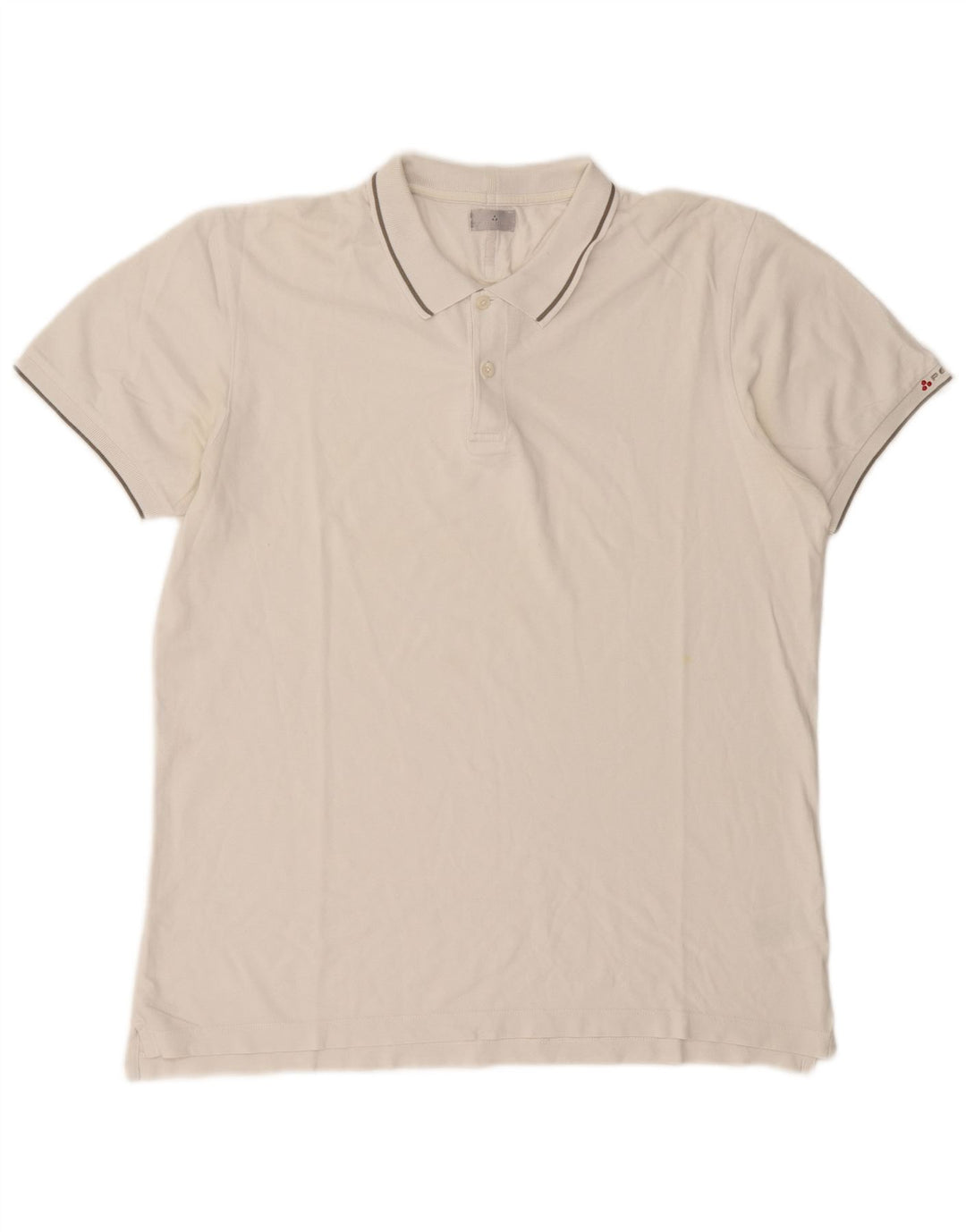 Camisa polo masculina PEUTEREY 2XL algodão branco