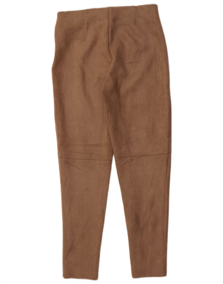 Calça skinny feminina Zara médio W28 L28 marrom