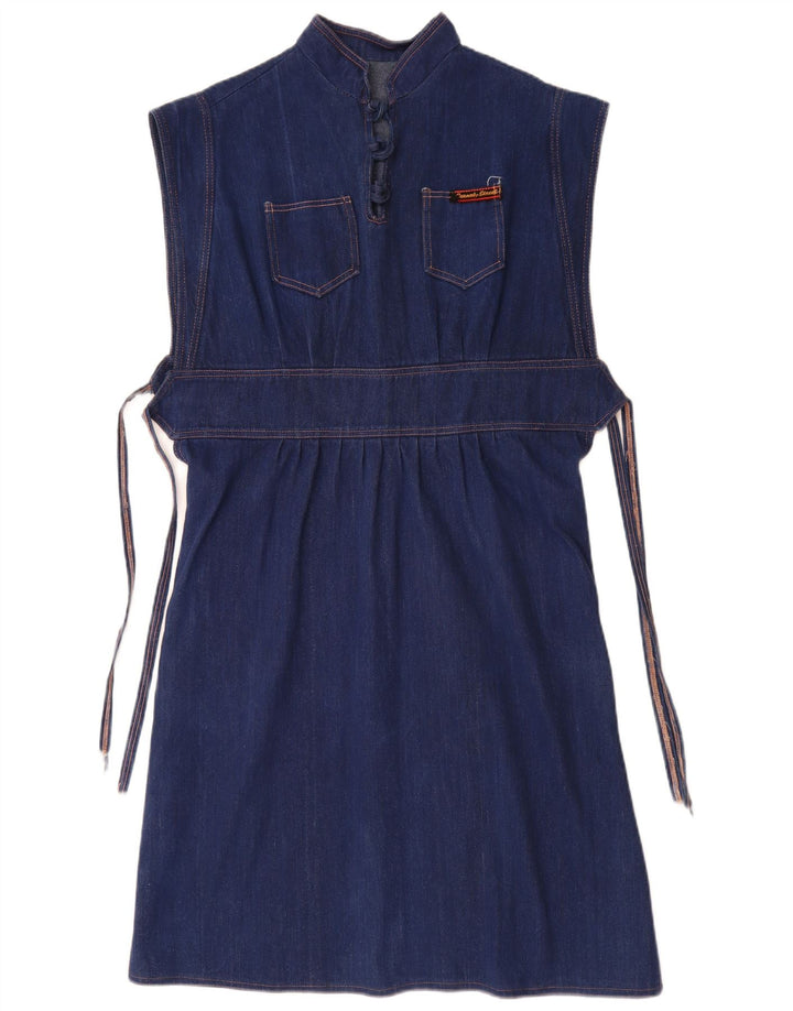 Vestido jeans feminino VINTAGE UK 14 azul médio