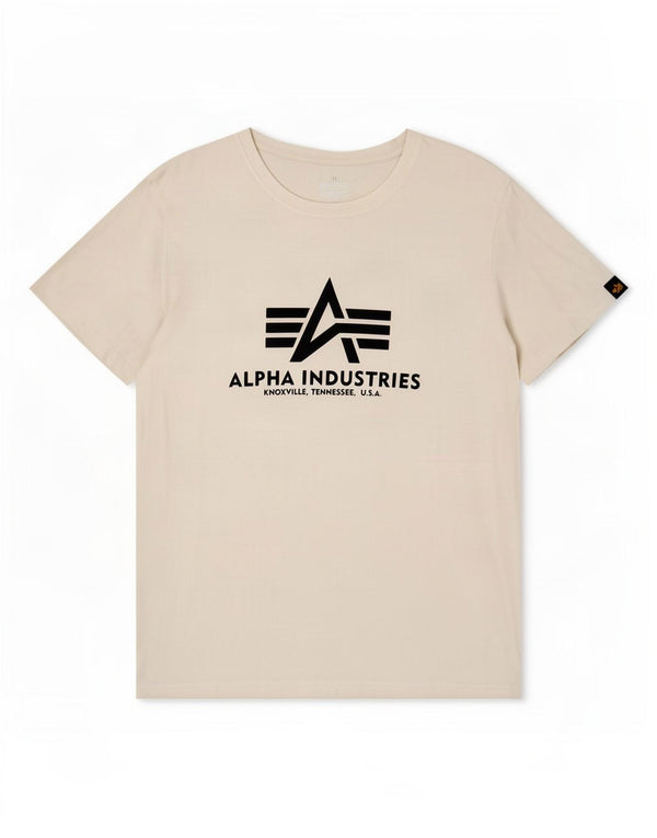 Camiseta feminina gráfica Alpha Industries UK 14 grande algodão branco