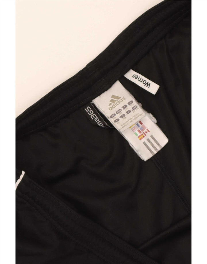 Shorts esportivos femininos Adidas Climalite UK 20 2XL preto poliéster