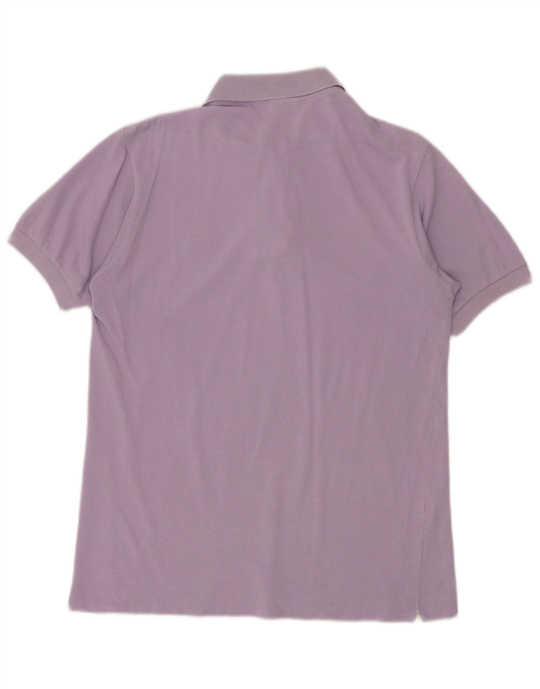 Camisa polo masculina Lacoste tamanho 3 pequeno algodão roxo