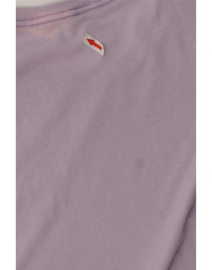 Camiseta masculina Puma grande algodão roxo
