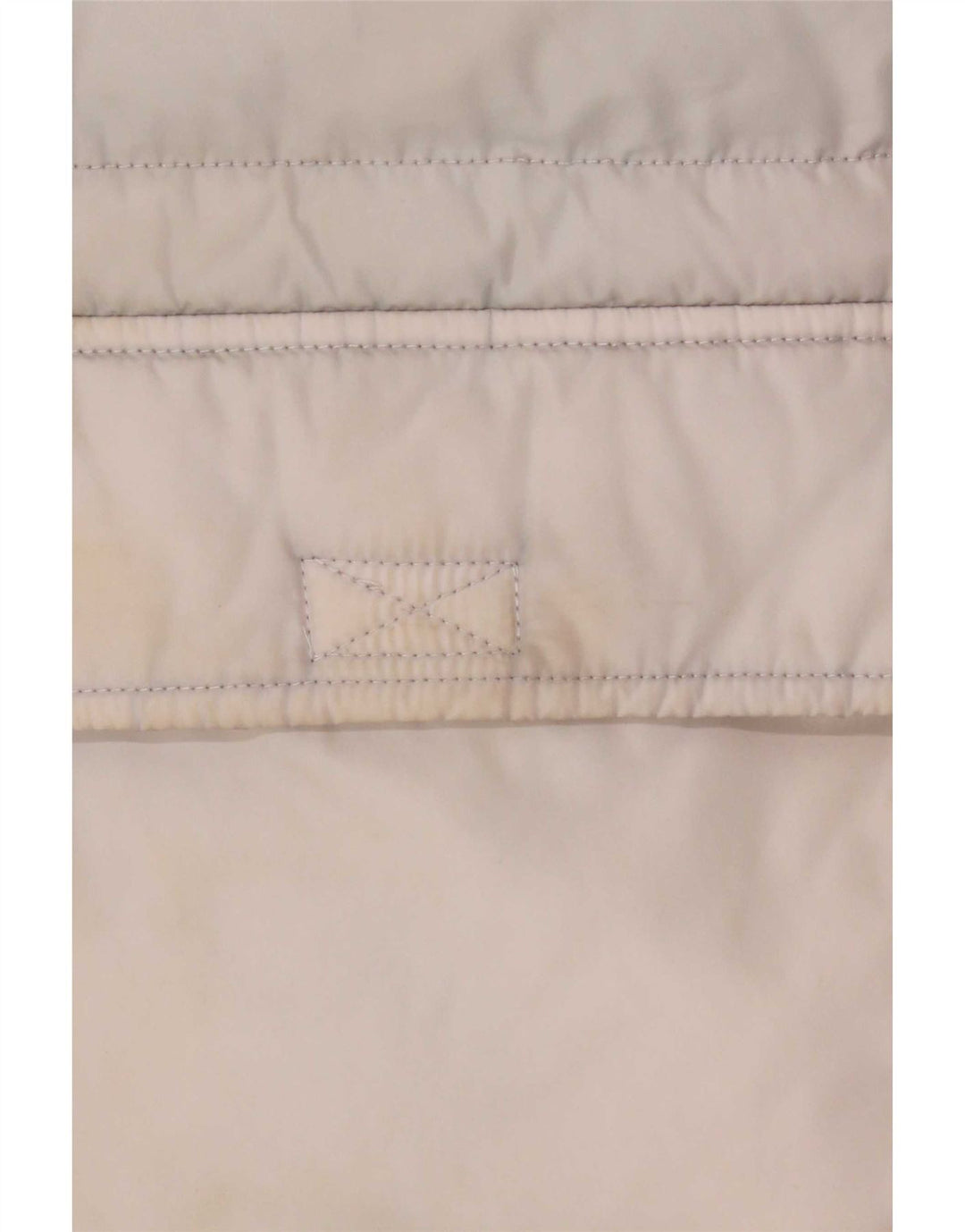 Jaqueta masculina acolchoada gráfica Karl Kani UK 36 pequeno bloco colorido multicolorido