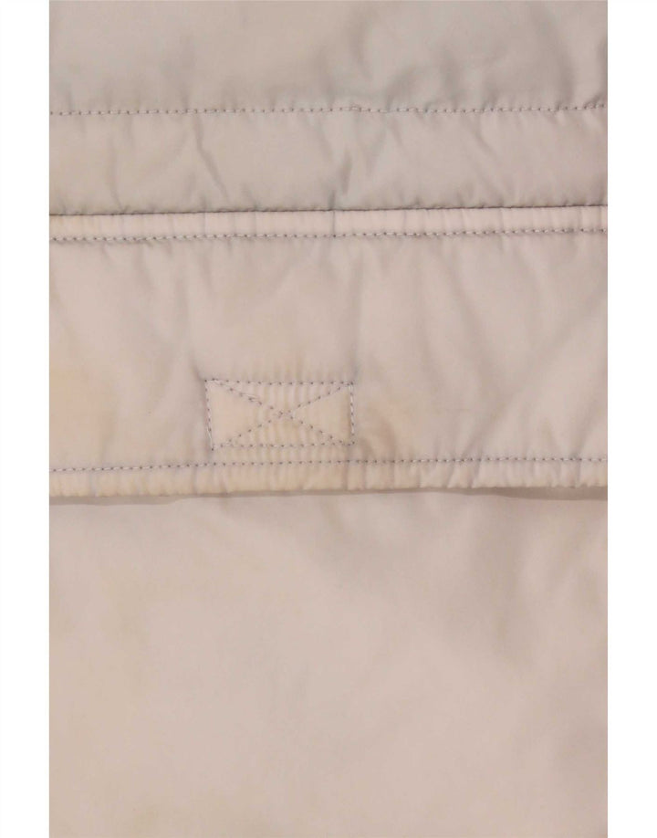 Jaqueta masculina acolchoada gráfica Karl Kani UK 36 pequeno bloco colorido multicolorido