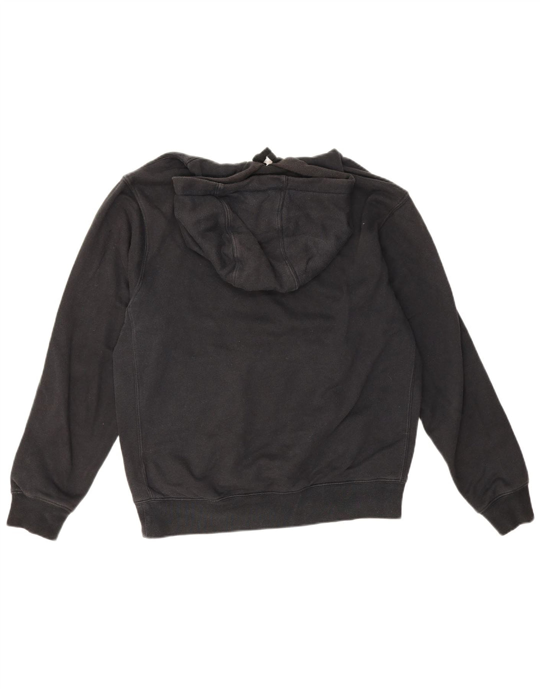 NIKE Mens Hoodie Jumper Pequeno Algodão Preto