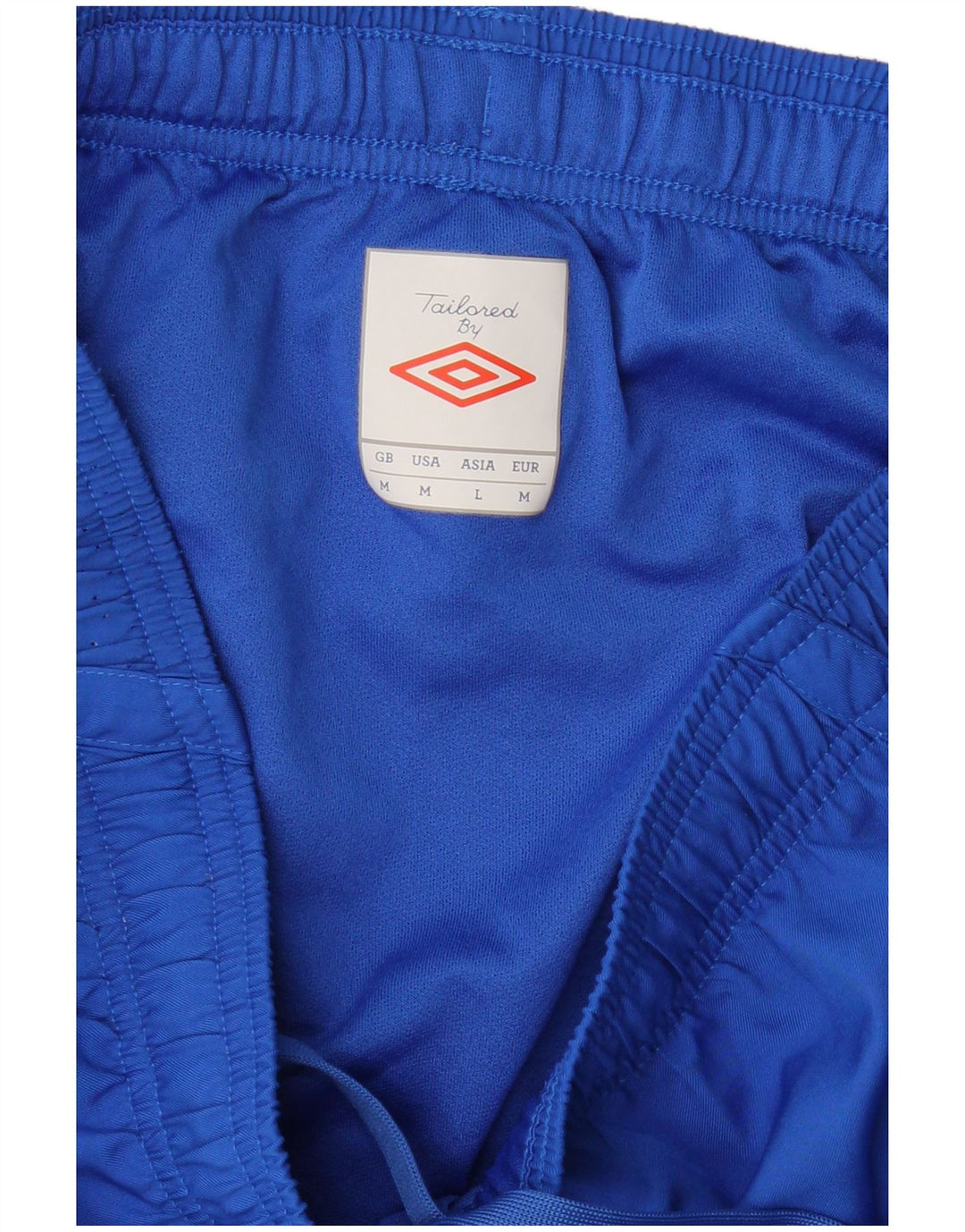 Shorts esportivos gráficos masculinos UMBRO poliéster azul médio