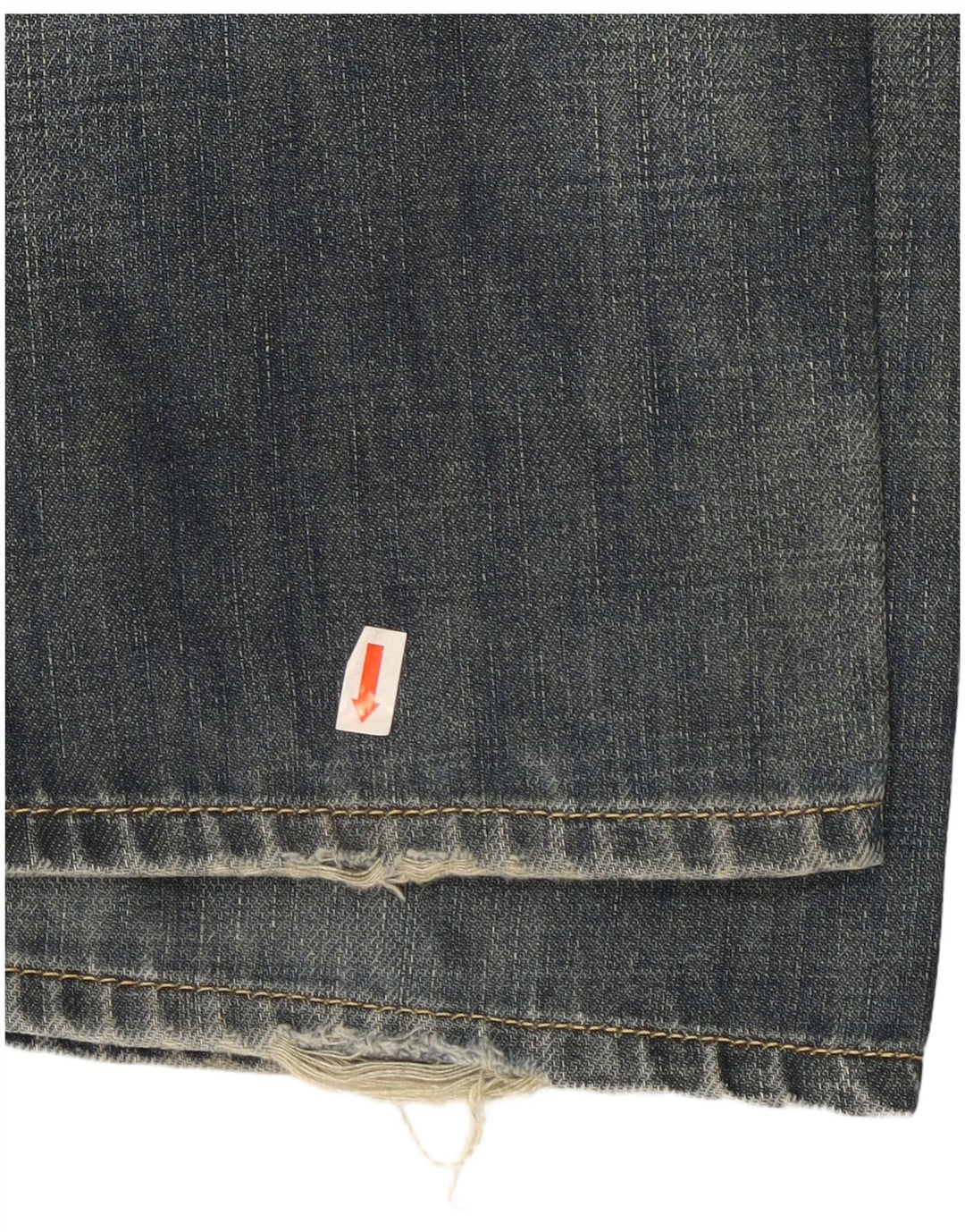 Armani feminino bootcut jeans W30 L32 algodão azul