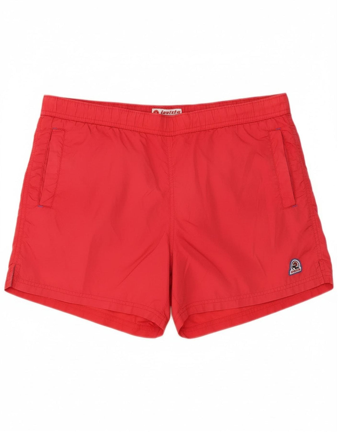 Shorts de natação masculino Invicta pequeno vermelho