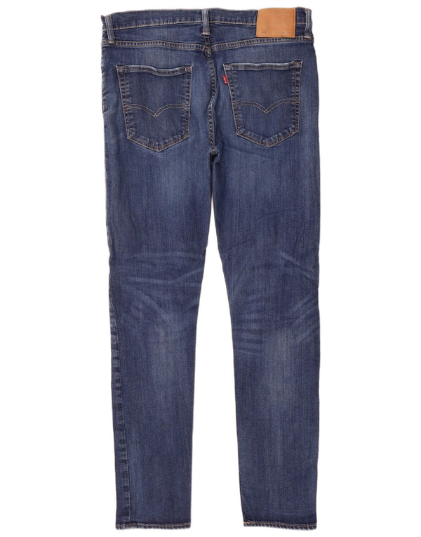 Calça Jeans Levis 512 Slim Masculina W36 L34 Azul Algodão