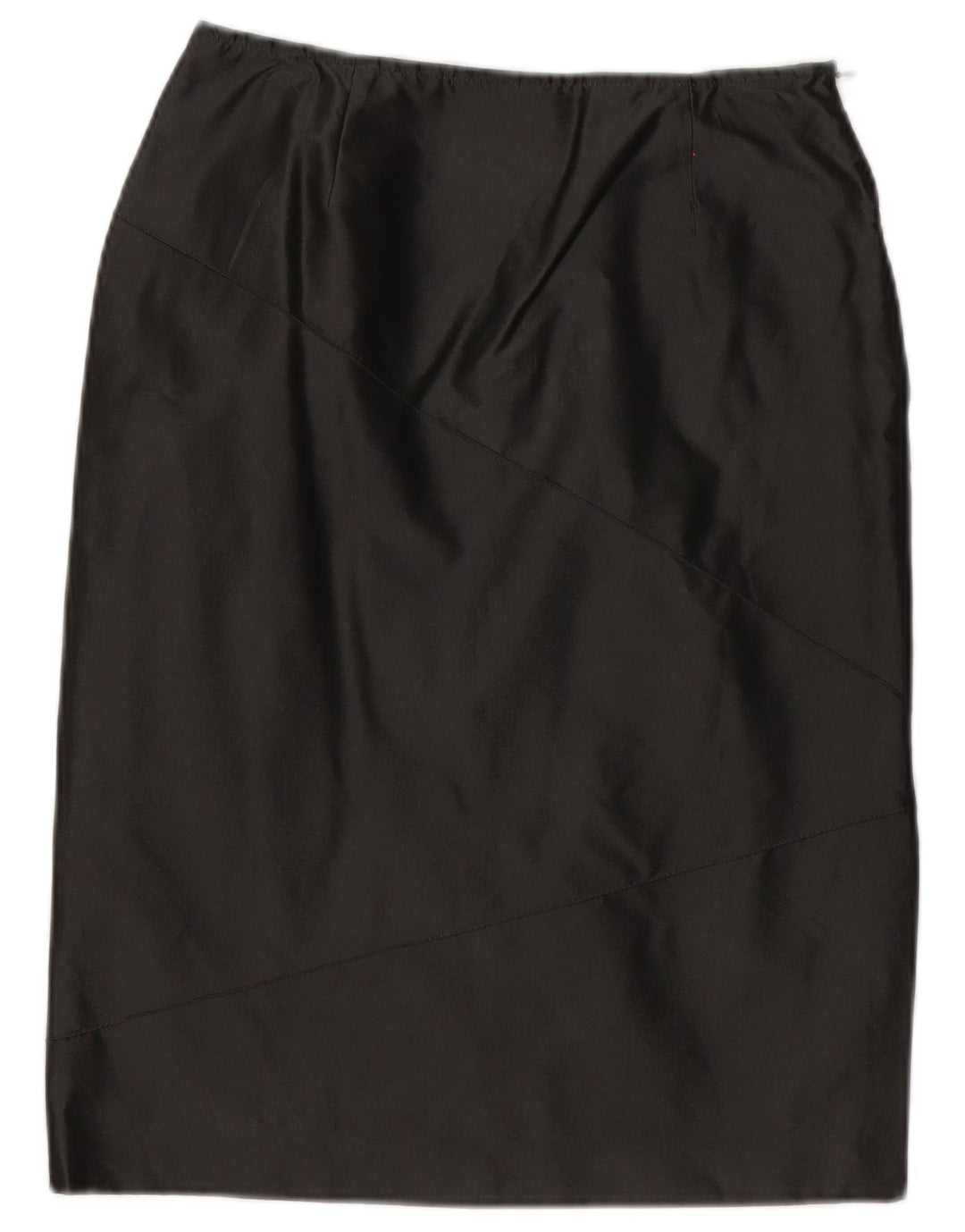 Saia Midi Feminina Max & Co. Reino Unido 10 Pequena W28 Poliéster Preto