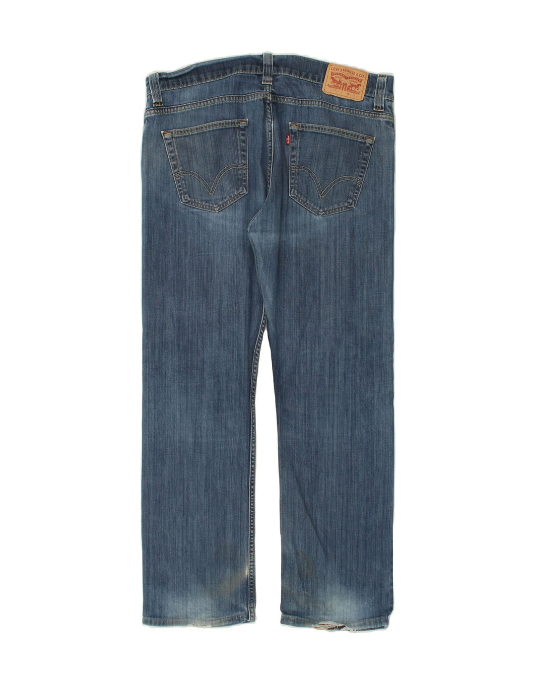 LEVI'S Jeans retos masculinos W38 L32 algodão azul