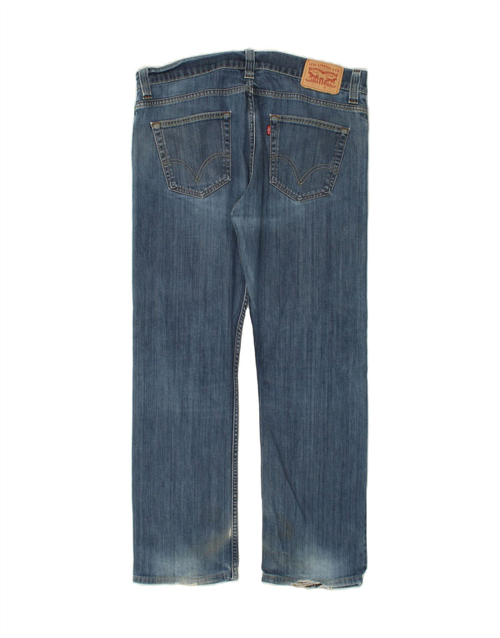 LEVI'S Jeans retos masculinos W38 L32 algodão azul