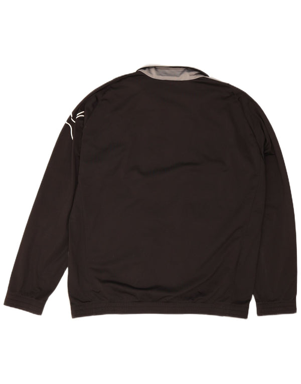 Puma Mens Graphic Tracksuit Top Jacket Grande Preto Colorblock Sports