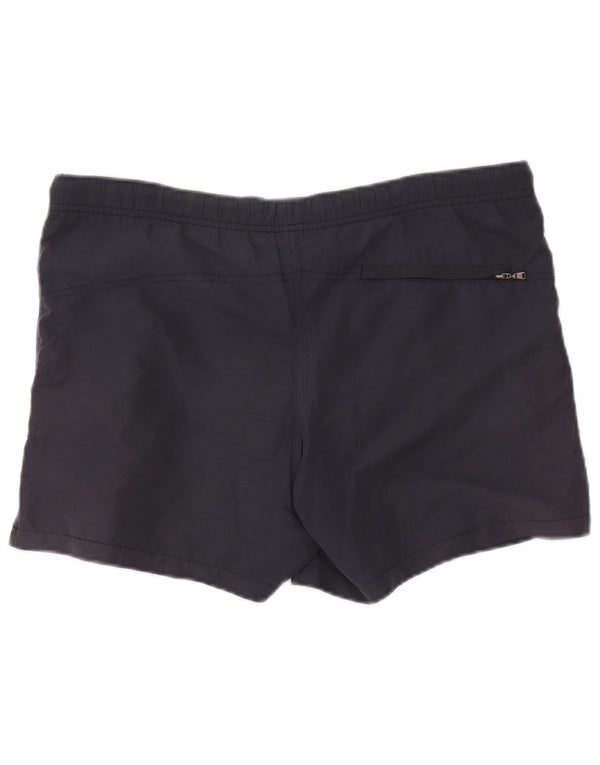 Shorts de natação masculino Emporio Armani IT 48 médio azul marinho colorblock