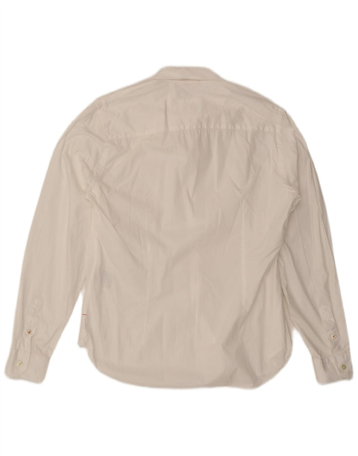 Camisa masculina Cerruti 1881 grande algodão branco