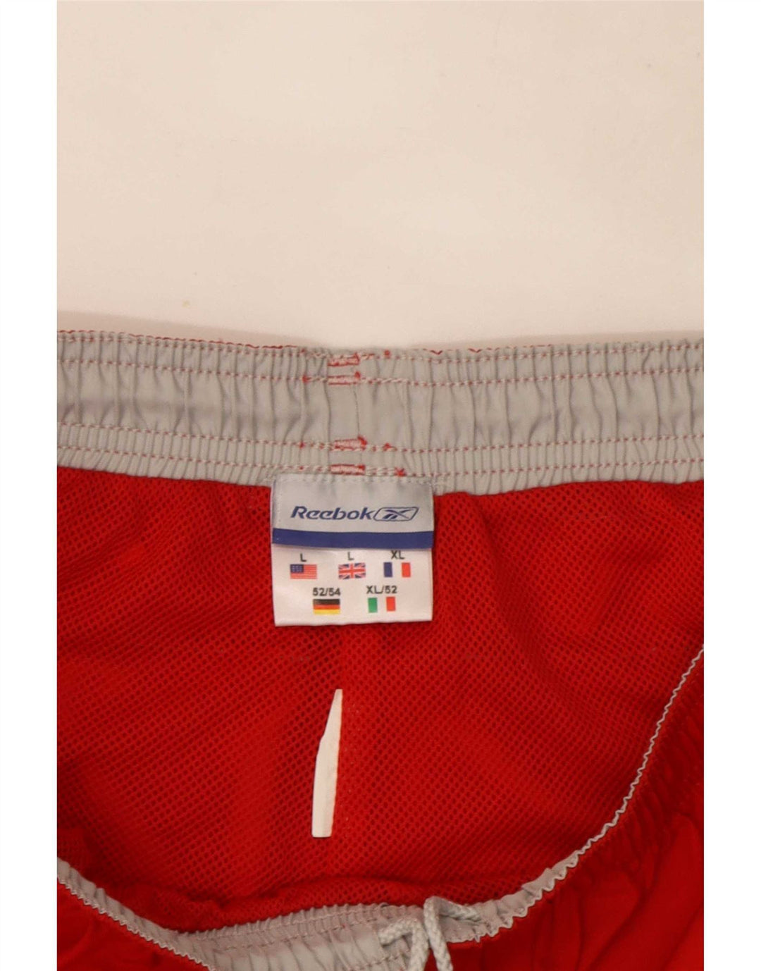 Calça Reebok Mens Capri Treino Grande Vermelho