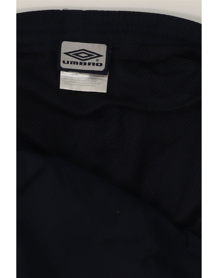 Shorts de natação masculino gráfico UMBRO médio azul marinho poliéster colorido