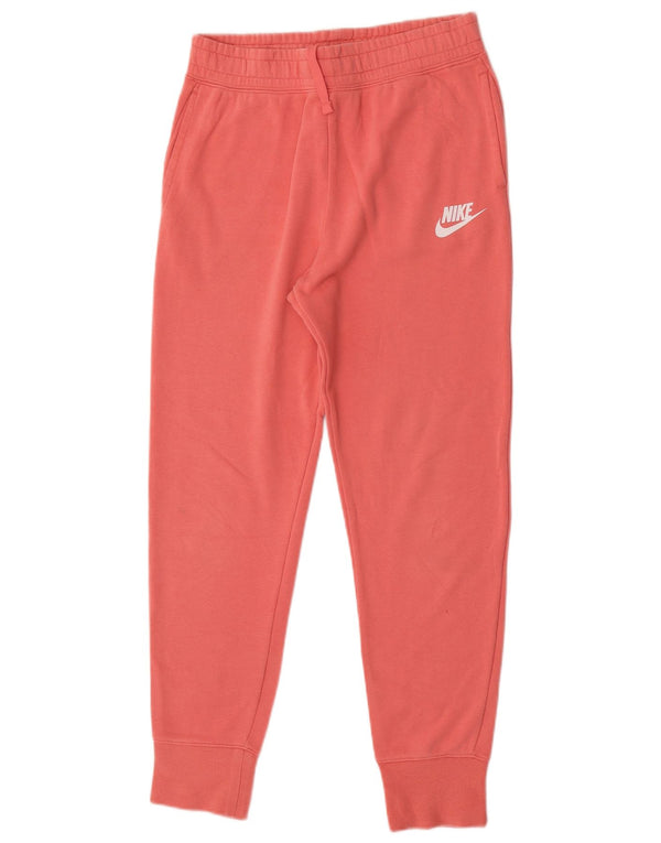 Nike Girls Calças de treino joggers 13-14 anos XL algodão rosa