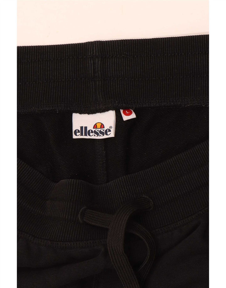 Calça de treino masculina Ellesse Joggers grande preta