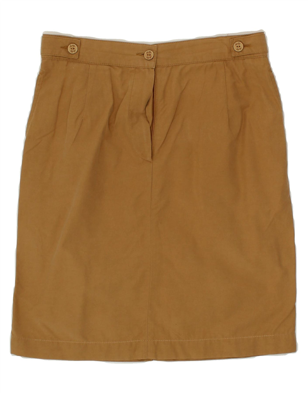 BELFE & BELFE Womens Straight Skirt IT 46 Large W28  Brown Cotton Vintage Belfe & Belfe and Second-Hand Belfe & Belfe from Messina Hembry 