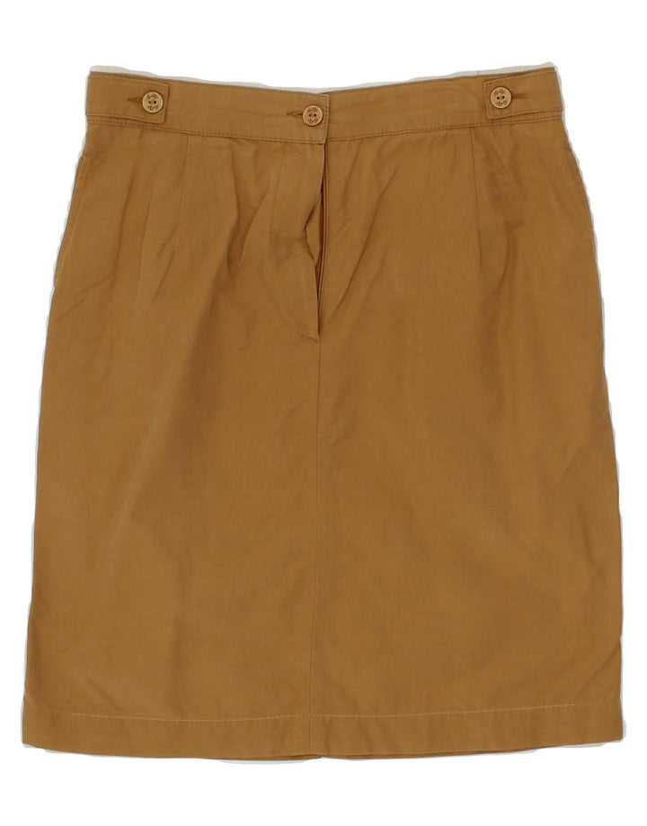 BELFE & BELFE Womens Straight Skirt IT 46 Large W28  Brown Cotton Vintage Belfe & Belfe and Second-Hand Belfe & Belfe from Messina Hembry 