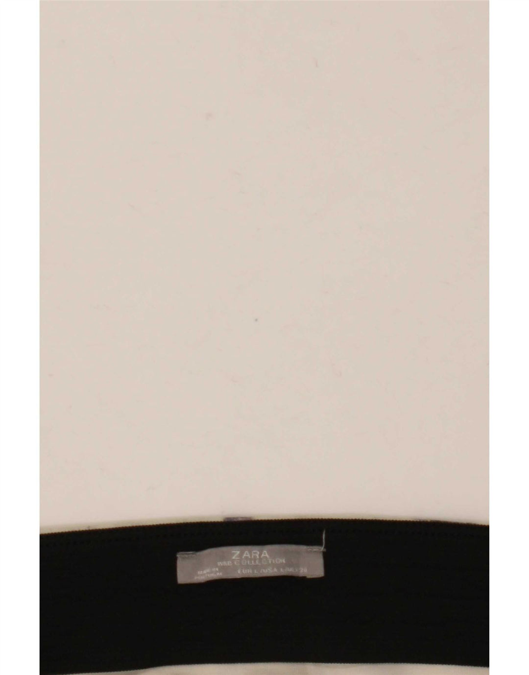 Zara mini saia feminina com padrão abstrato grande W30 bege